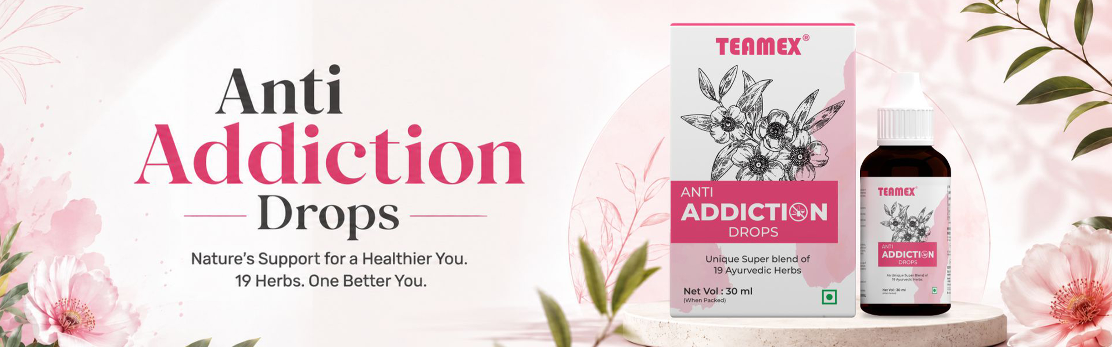 Natural Anti-Addiction Herbal Wellness Drops